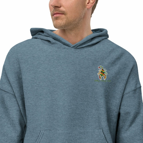 CHBS Unisex sueded fleece hoodie
