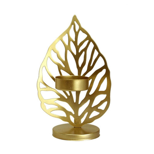 Creative Leaf Candlestick Candleholder for Home Decor