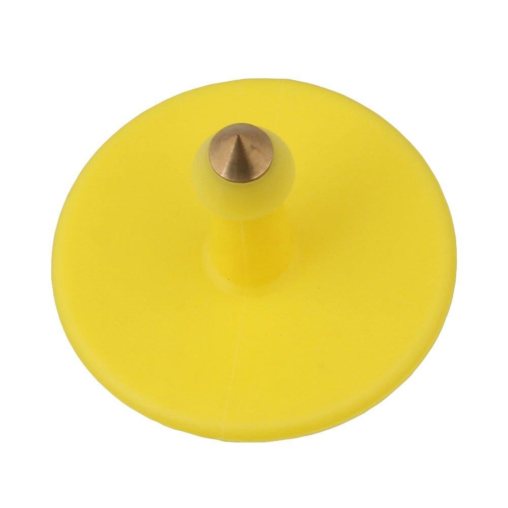 100x Cattle Ear Tags 5x2cm Set - Mini Yellow Blank Pig Goat Livestock